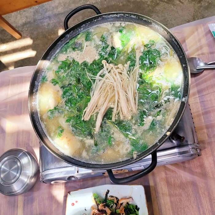 6시내고향 충남 보령 도다리쑥국 맛집