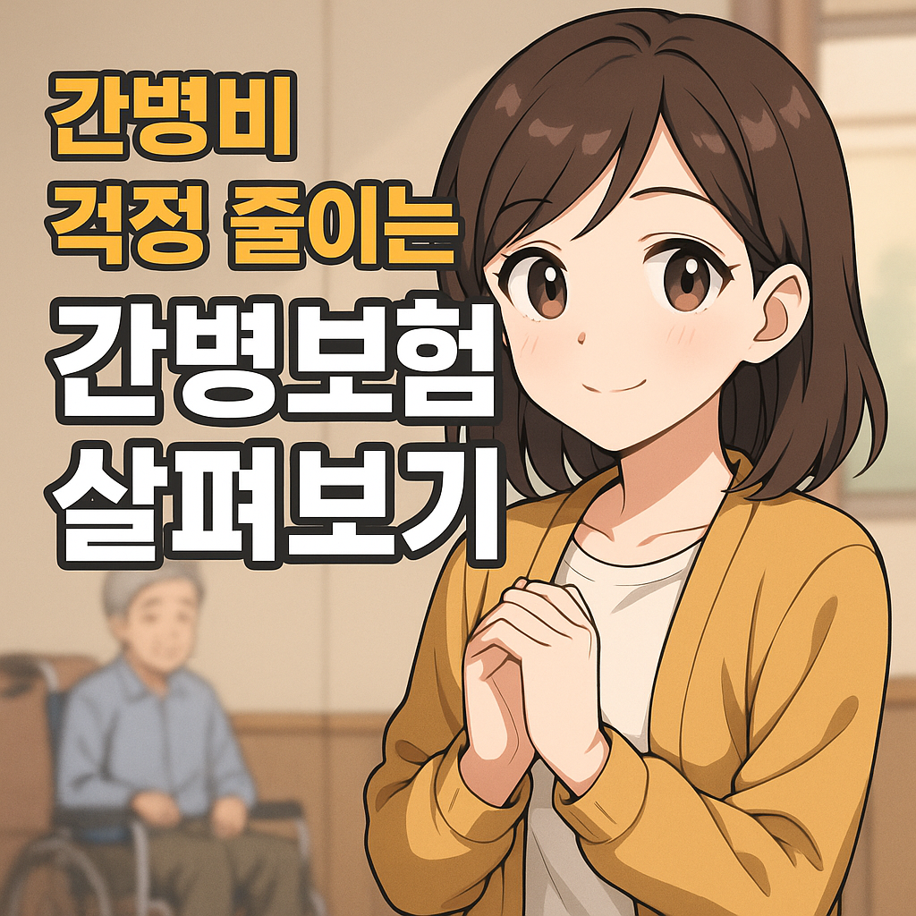 간병비 걱정 줄이는 현명한 선택, 간병보험 총정리