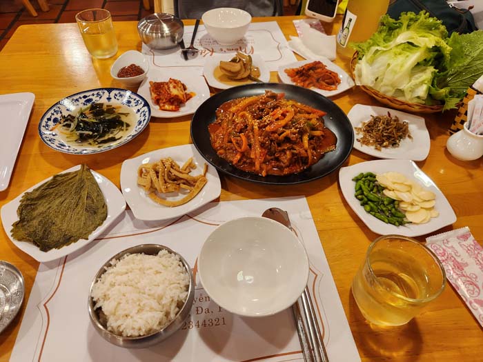 제육볶음 한상