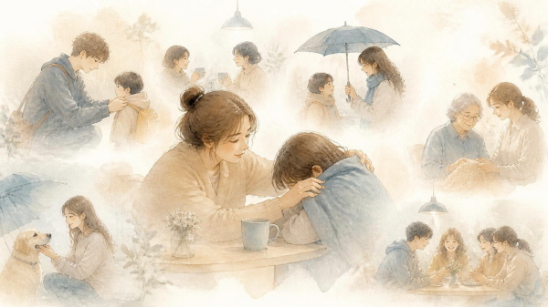 ISFJ는 따뜻한 사람이라는 말을 자주 듣습니다에 관한 그림입니다
