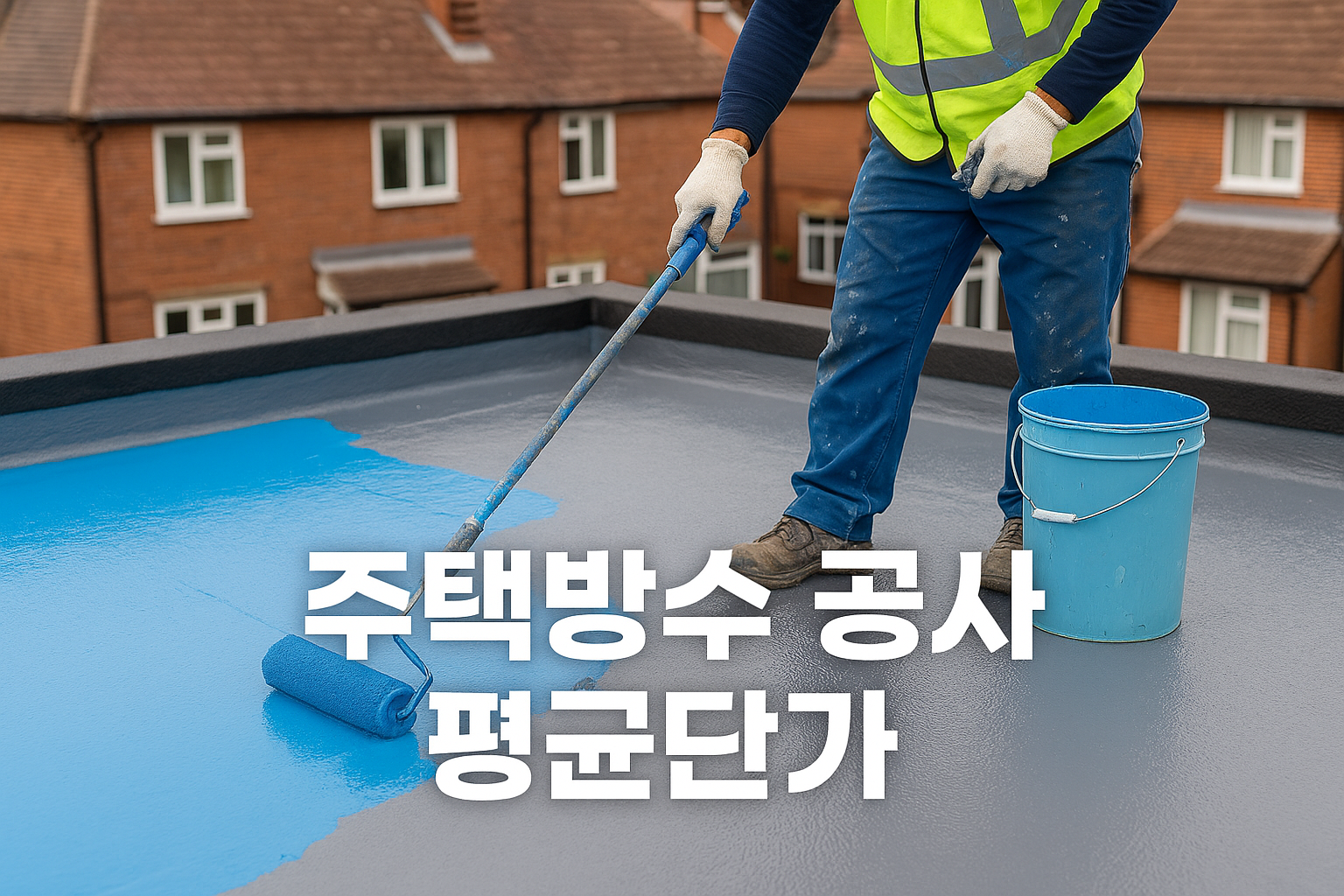 주택방수 공사, 평균단가부터 실전 시공팁까지 한눈에 정리! 관련 사진