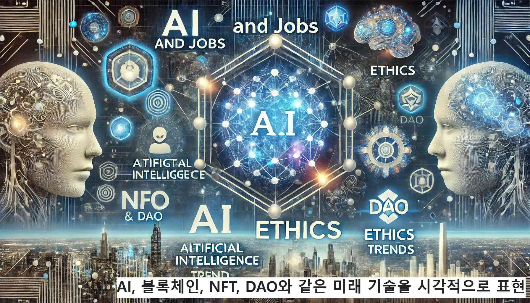 AI-AND JOBS-NFO-DAO-얼굴