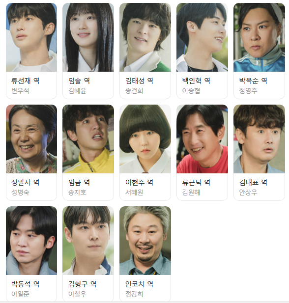 출처 tvn 선재 업고 튀어 등장인물