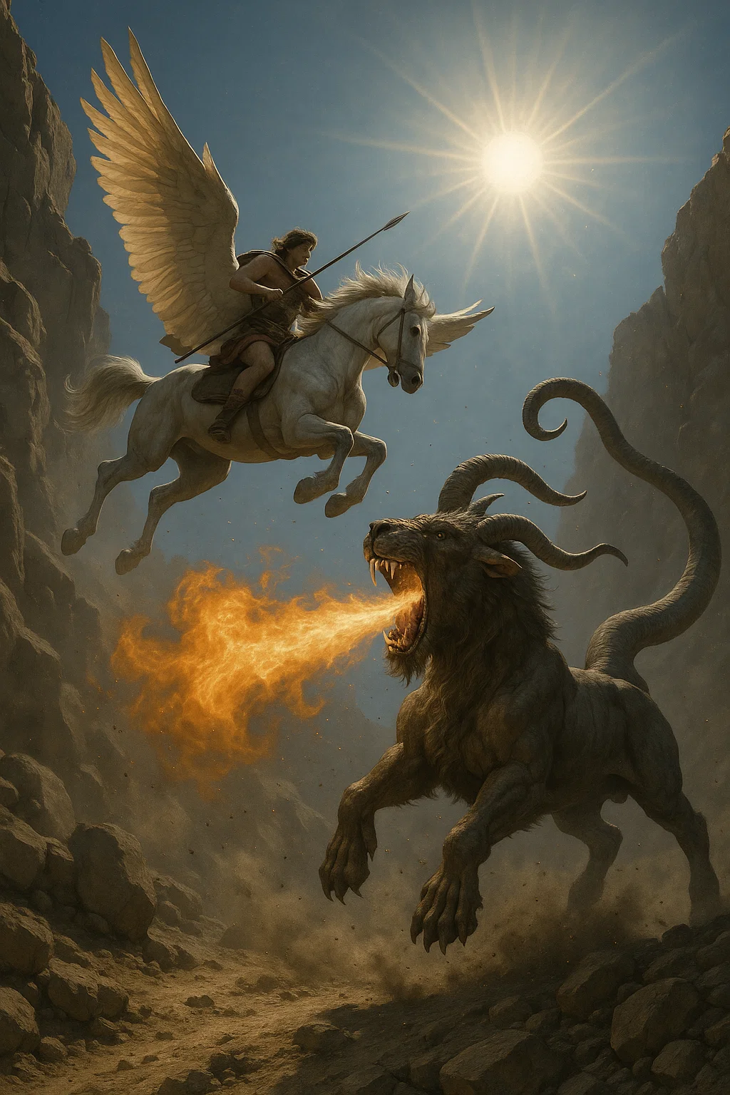 키마이라와의전투