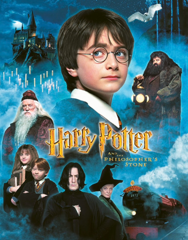 영화 해리포터와 마법사의 돌 포스터