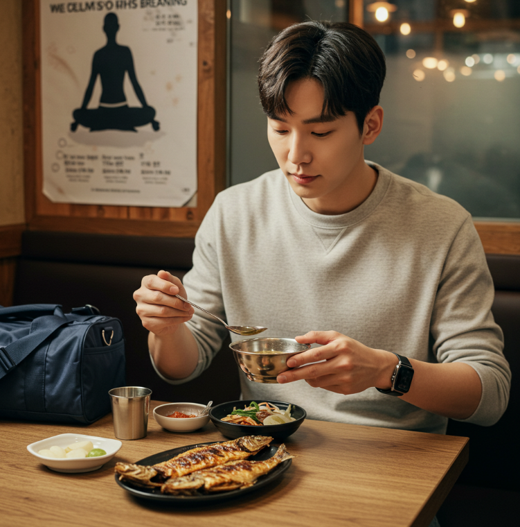 상황별 QOL 팁(외식&middot;운동&middot;스트레스)