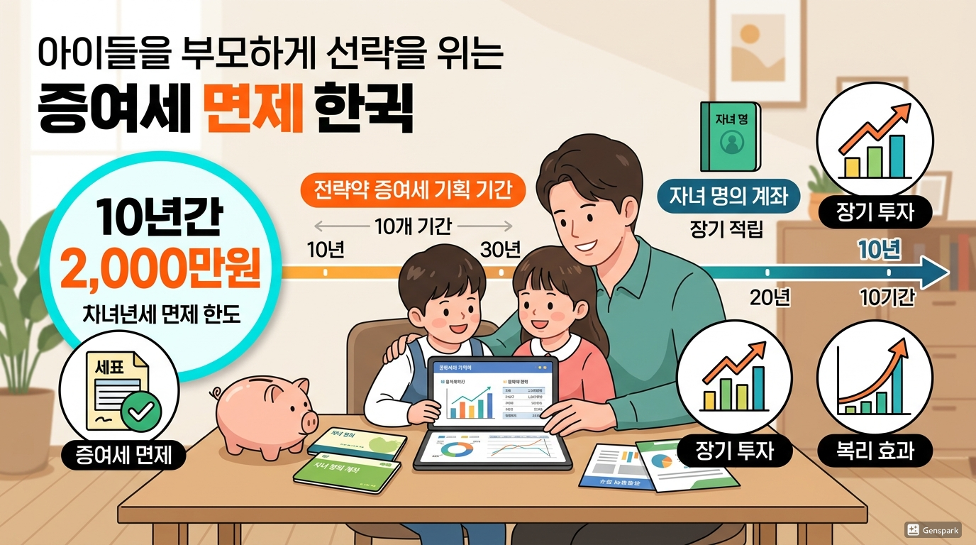 부모가 꼭 알아야 할 증여세 절세 전략