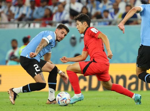 벤투호 우루과이전 0:0 무승부로 승점 1 획득