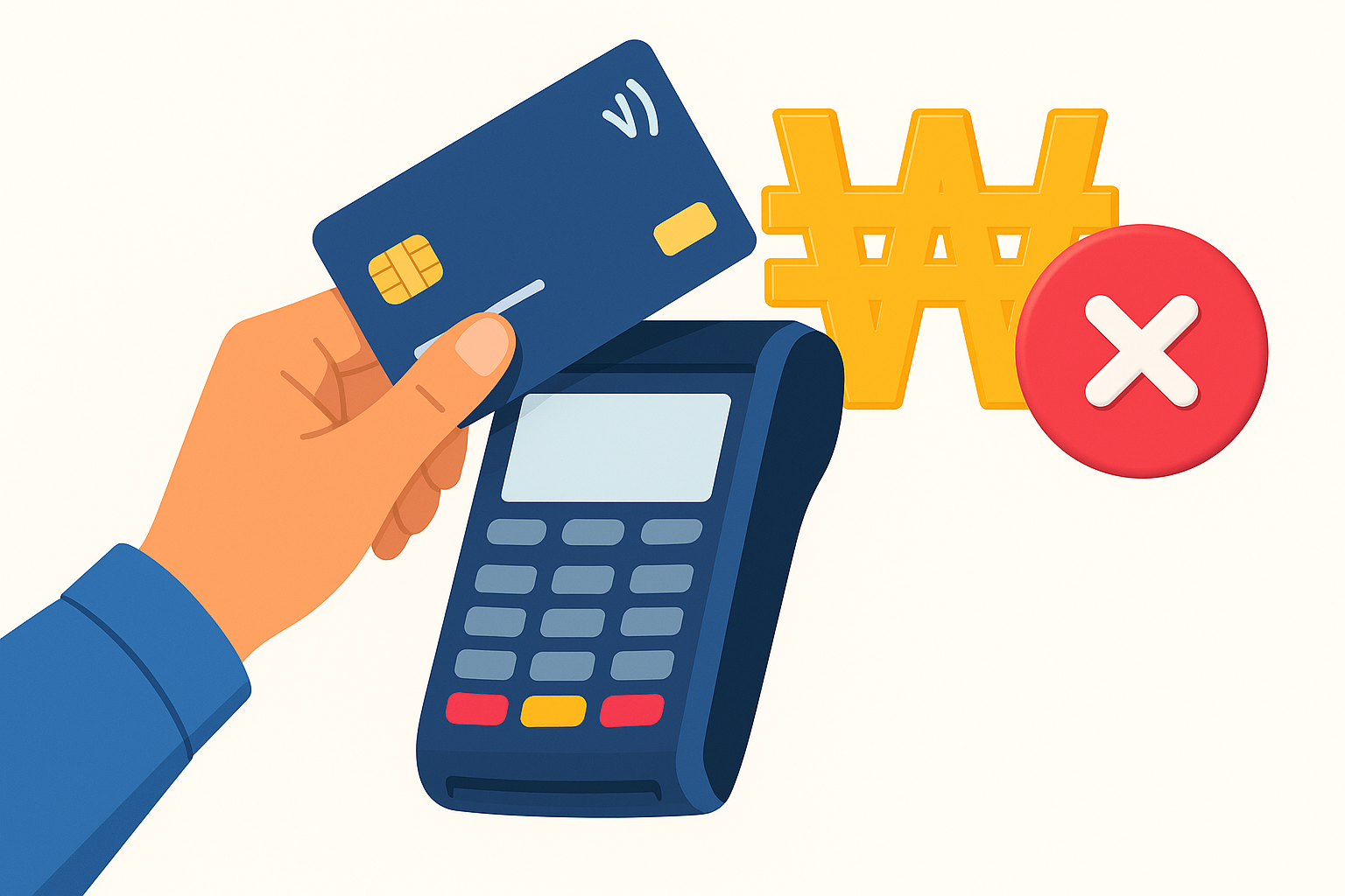 해외원화결제 차단 장단점 : DCC 수수료 피하는 방법