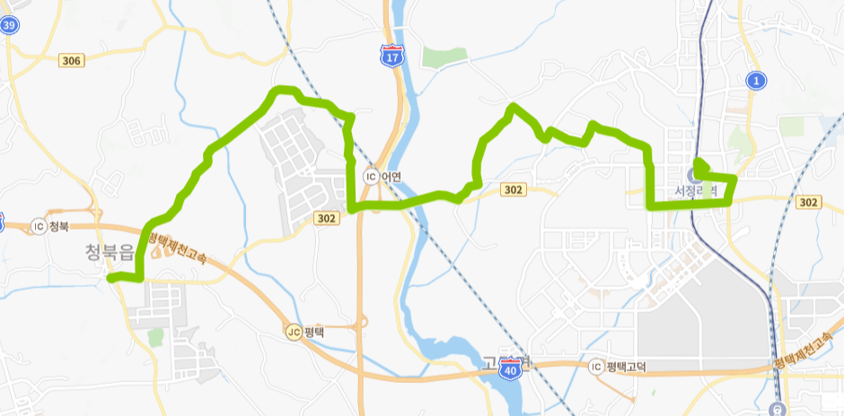 평택-66-2번-버스-노선-지도
