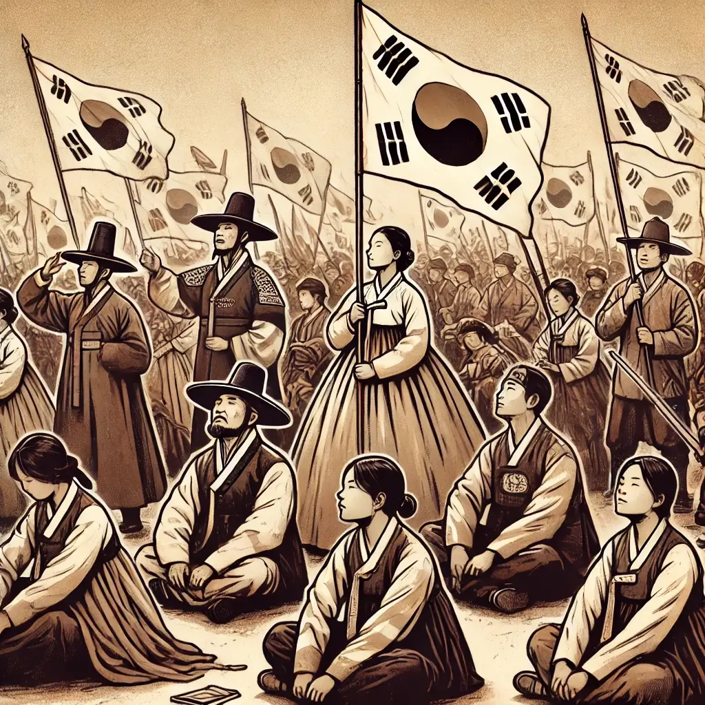 삼일절 기념 3.1 운동 독립선언문