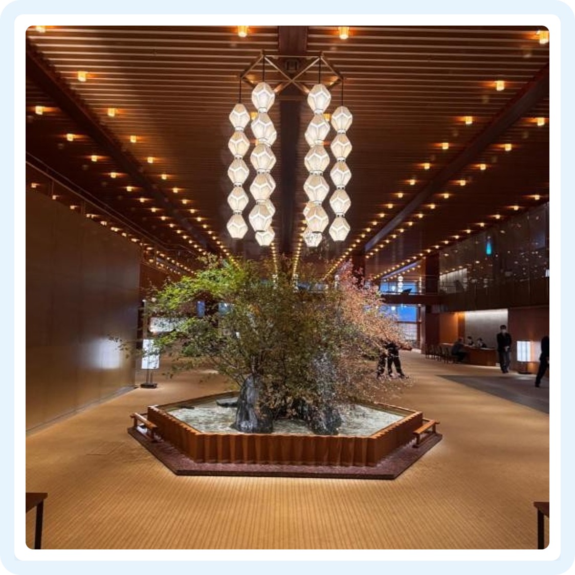 The Okura Tokyo 호텔 인테리어