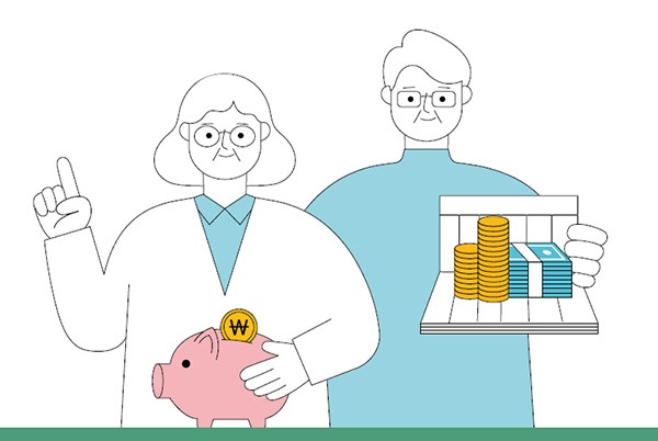 기초연금 수급자격과 모의계산