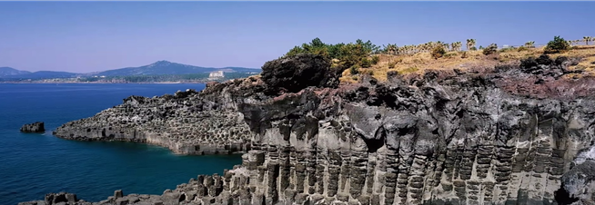제주도 주상절리대 사진