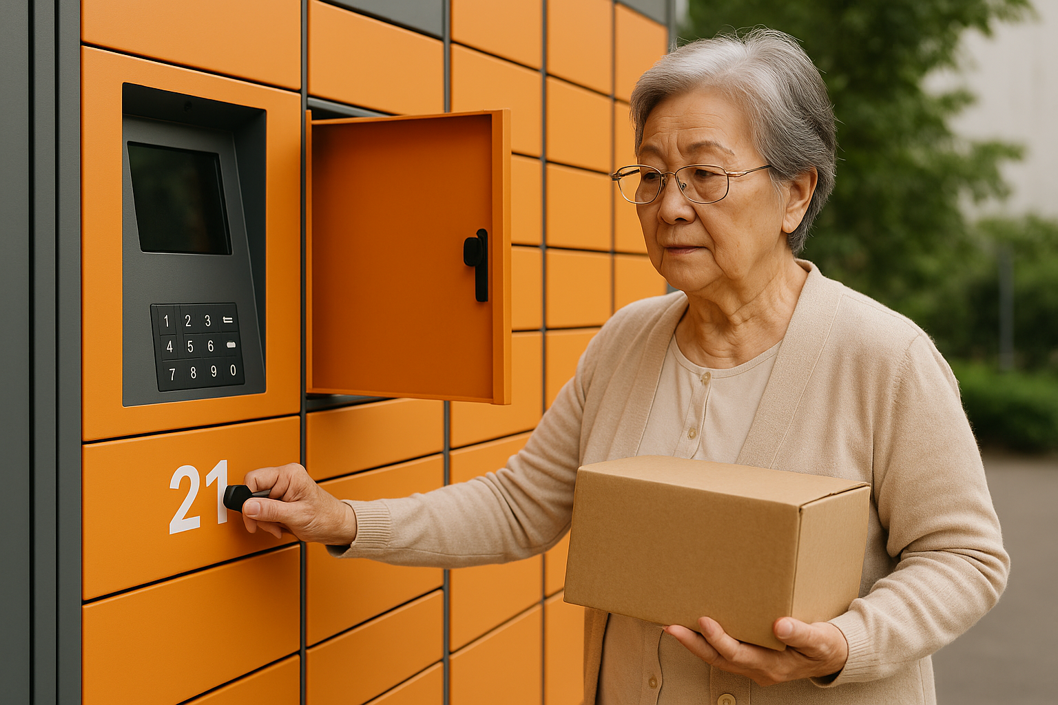 시니어를 위한 무인 택배함 따라하기 – 택배 왔다는데 어디 있는 거야?