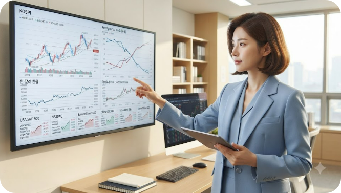 오늘 국내외 증시 분석, 코스피&middot;코스닥 수급과 환율&middot;국제유가 핵심 정리