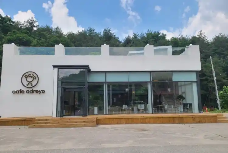 카페 오드레요 가게 전경