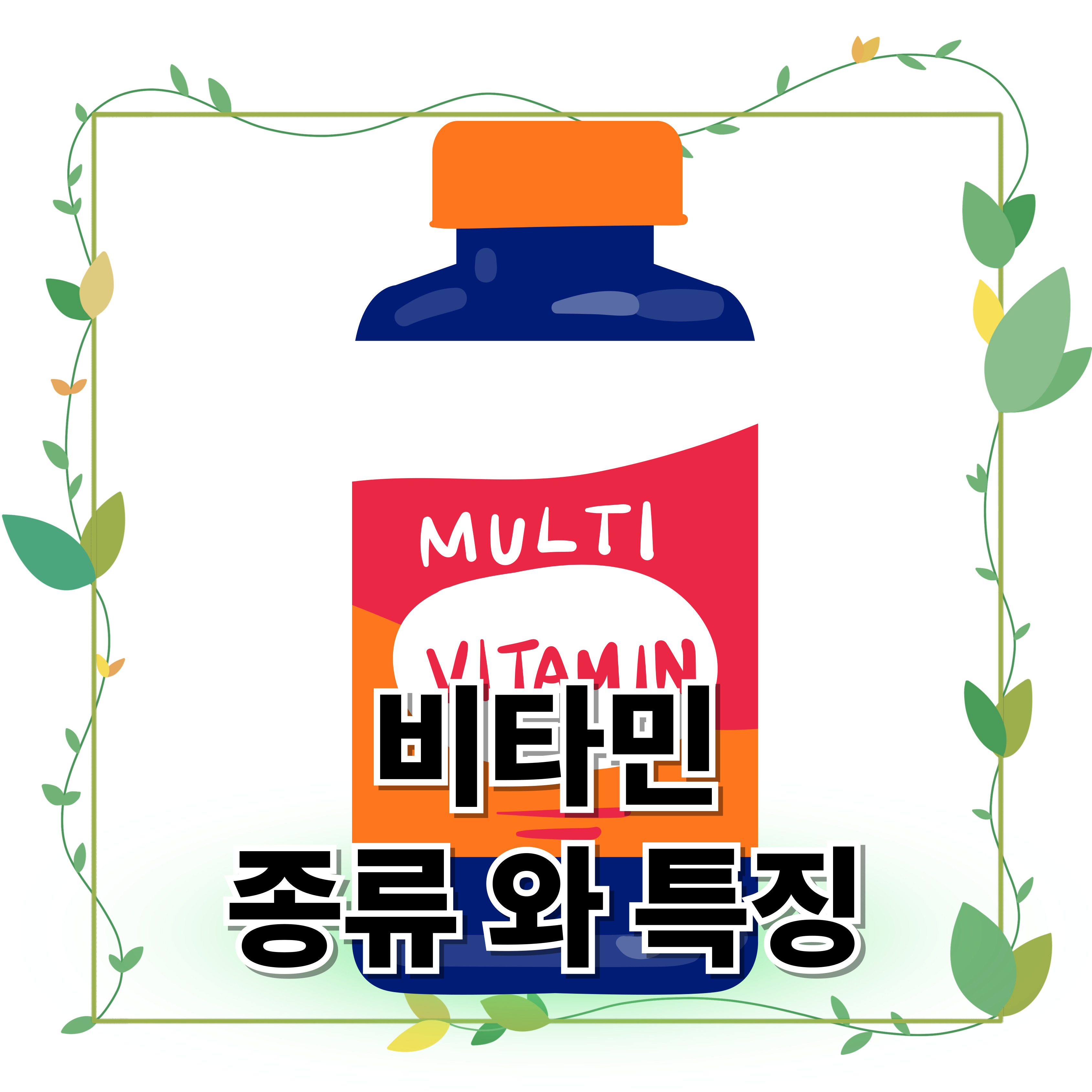 비타민 종류와 특징