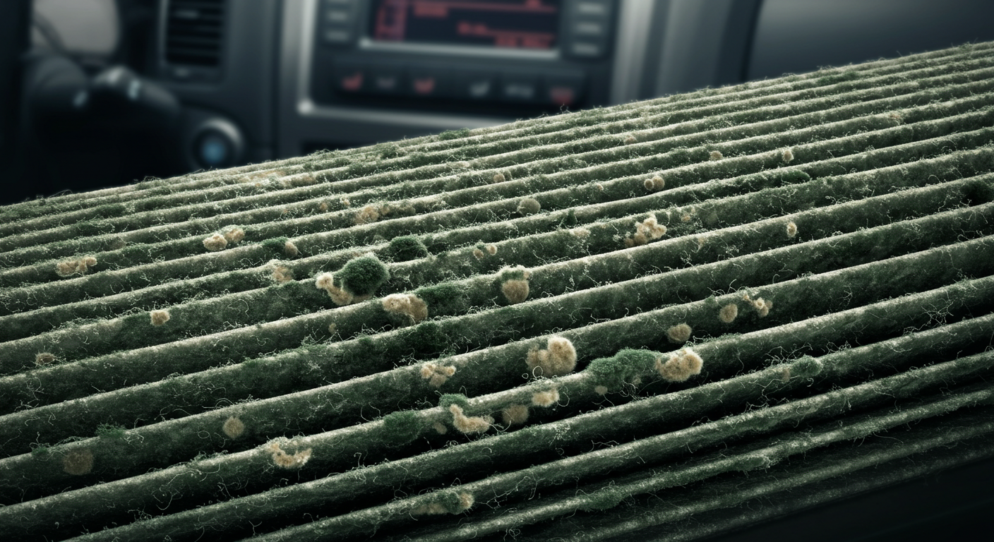 에어컨 필터 곰팡이 이미지