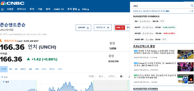 CNBC-검색창