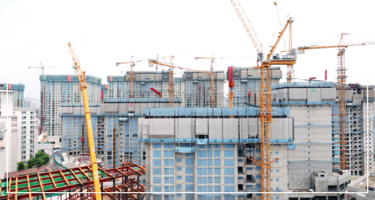 서울시내 아파트 공사 현장 모습. 사진 뉴시스