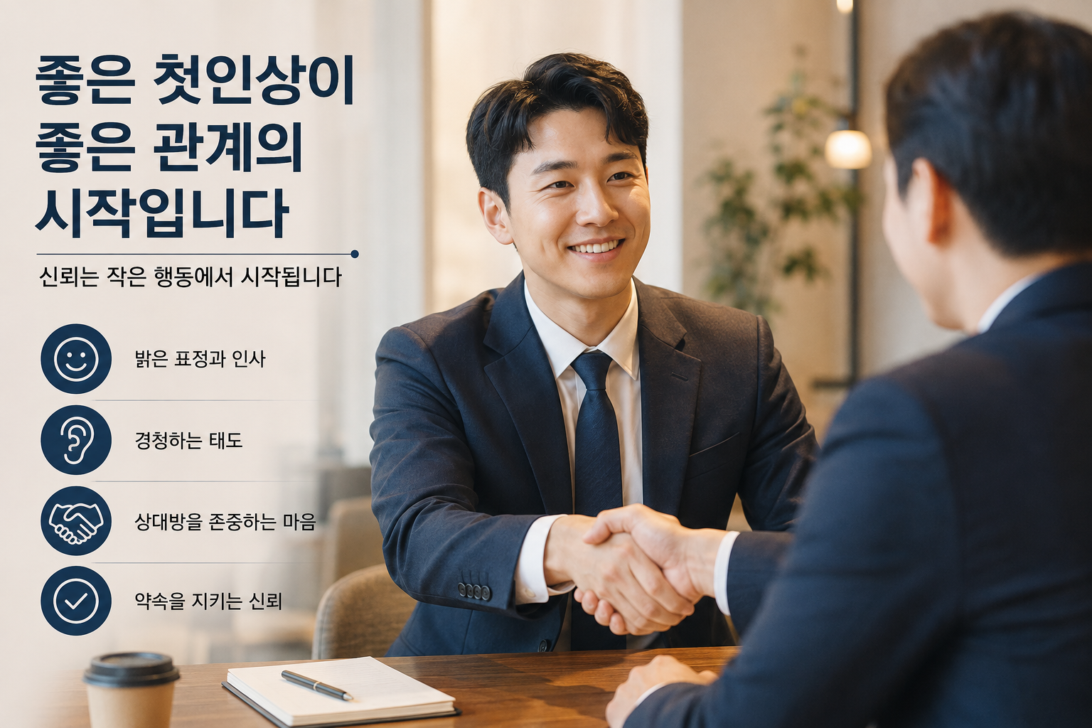성공한 사람들의 습관으로 배우는 첫인상의 중요성