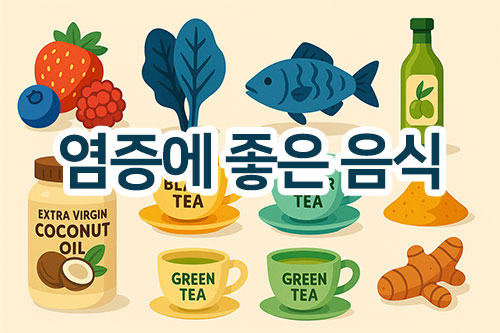 염증에 좋은 음식