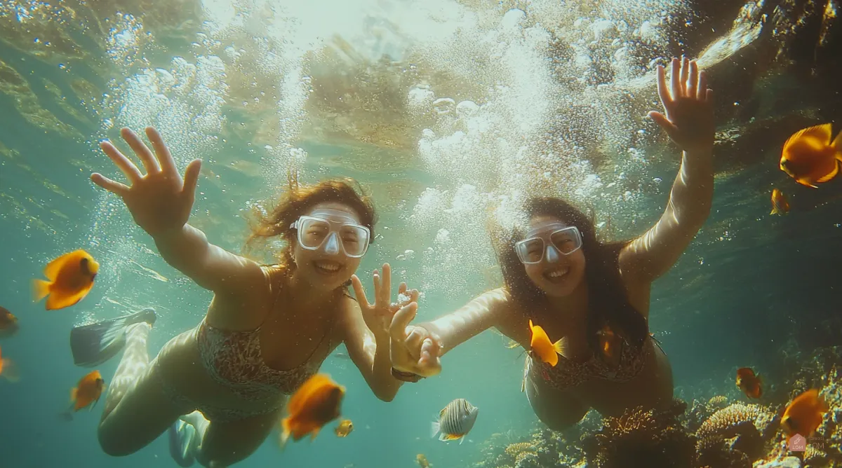 스노클링-수영하는-가족-02