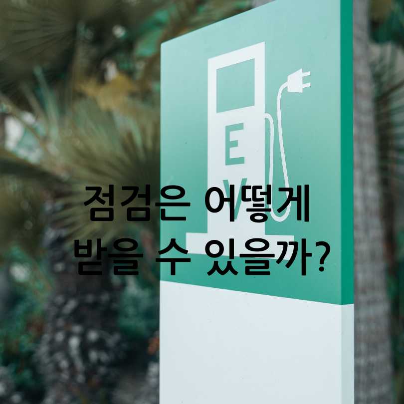 전기차 무상점검 서비스