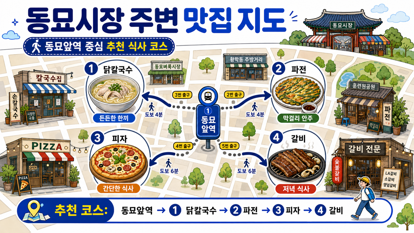 동묘시장 주변 맛집 지도