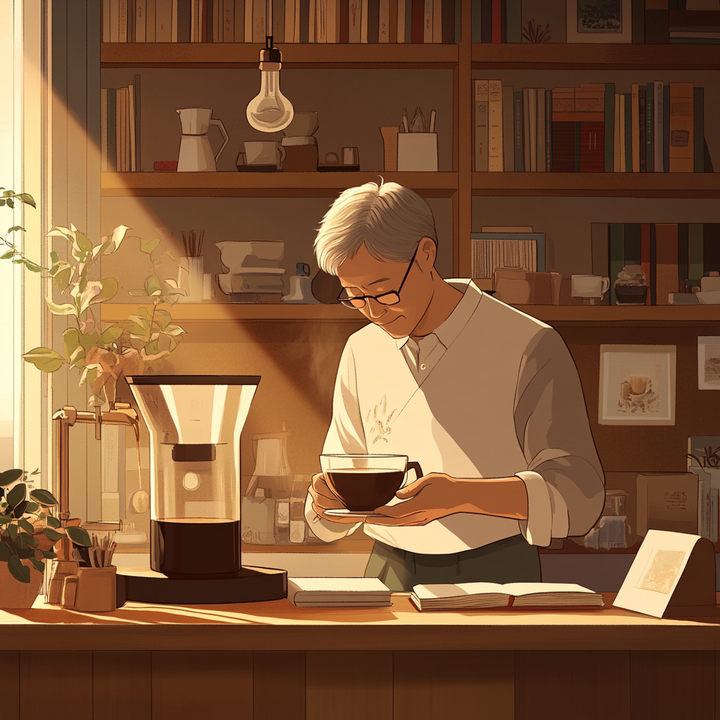 카페는 닫았지만, 커피는 계속 배웁니다