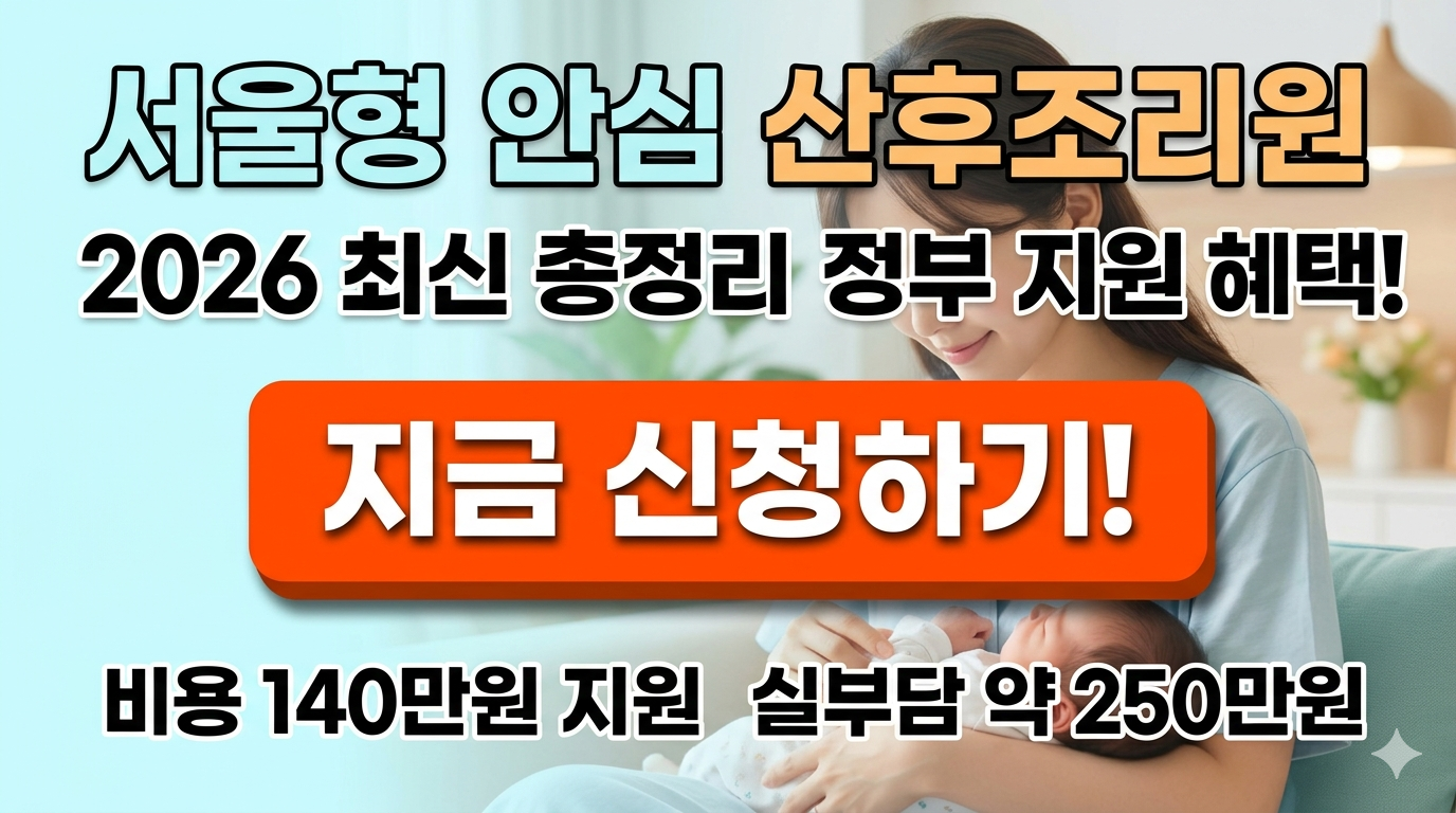 산후조리원 정부지원