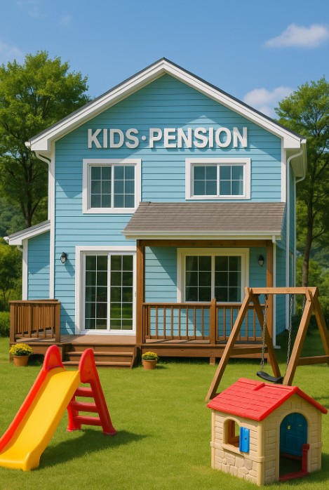 키즈펜션의 모습입니다.