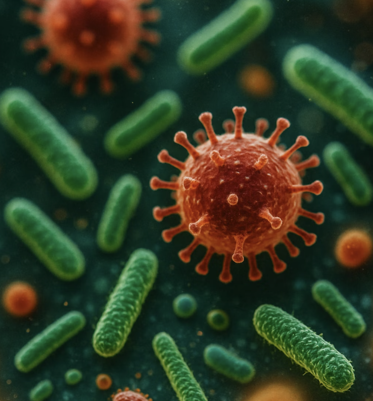 보이지 않는 위험, '병원균'과의 접촉