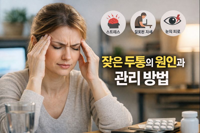 잦은투통의원인과관리방법