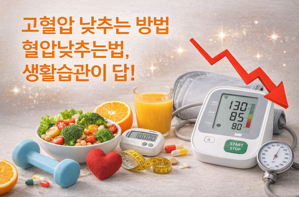 고혈압 3주만에 정상으로 만드는 생활습관 7가지