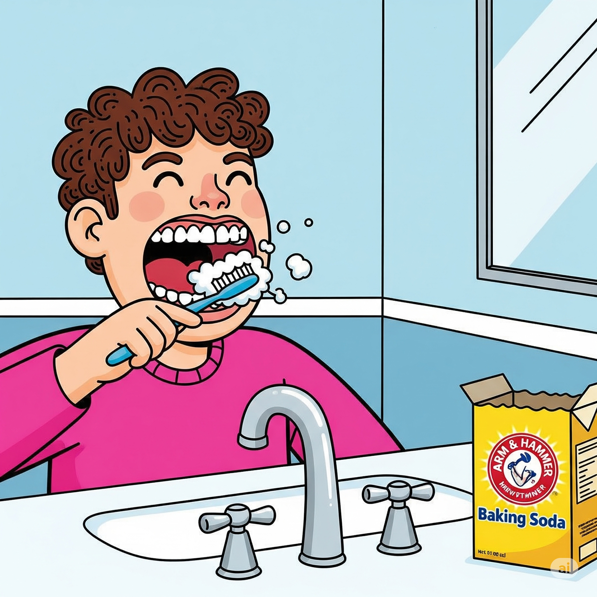 베이킹소다 치아