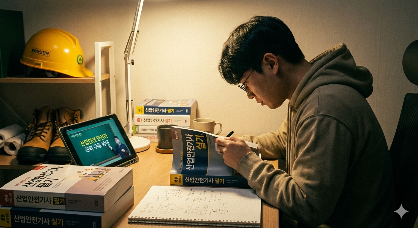 산업안전기사 안전관리자격증 사진