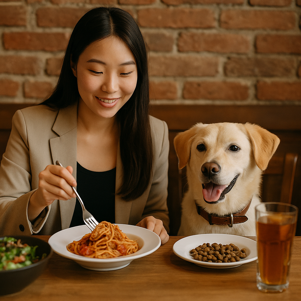 식당 반려동물