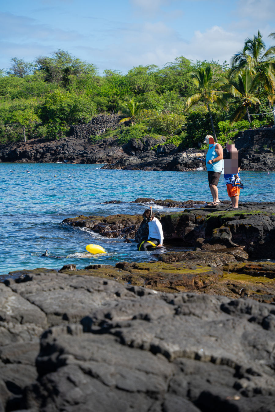 빅아일랜드 투스텝 스노쿨링