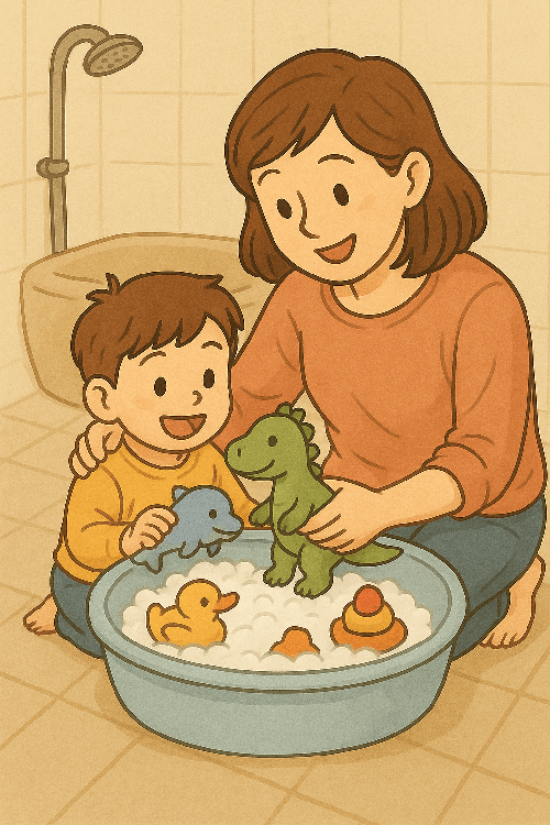 워킹맘 세은 씨의 ‘장난감 목욕 시간’ 이야기