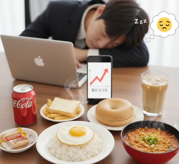 왜 점심 먹고 나면 졸릴까?
