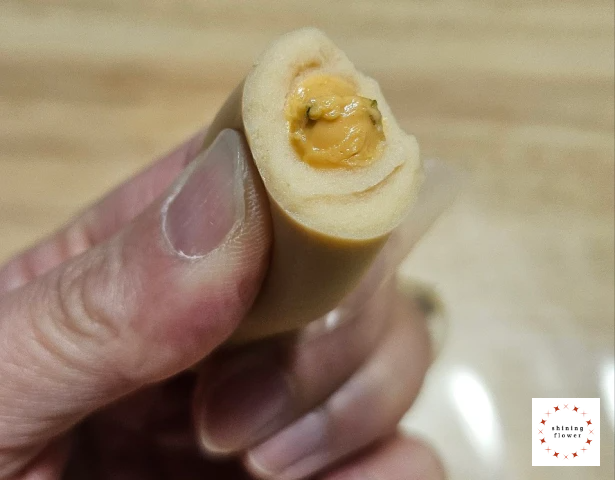 더블링 소시지-뿌링치즈맛 단면