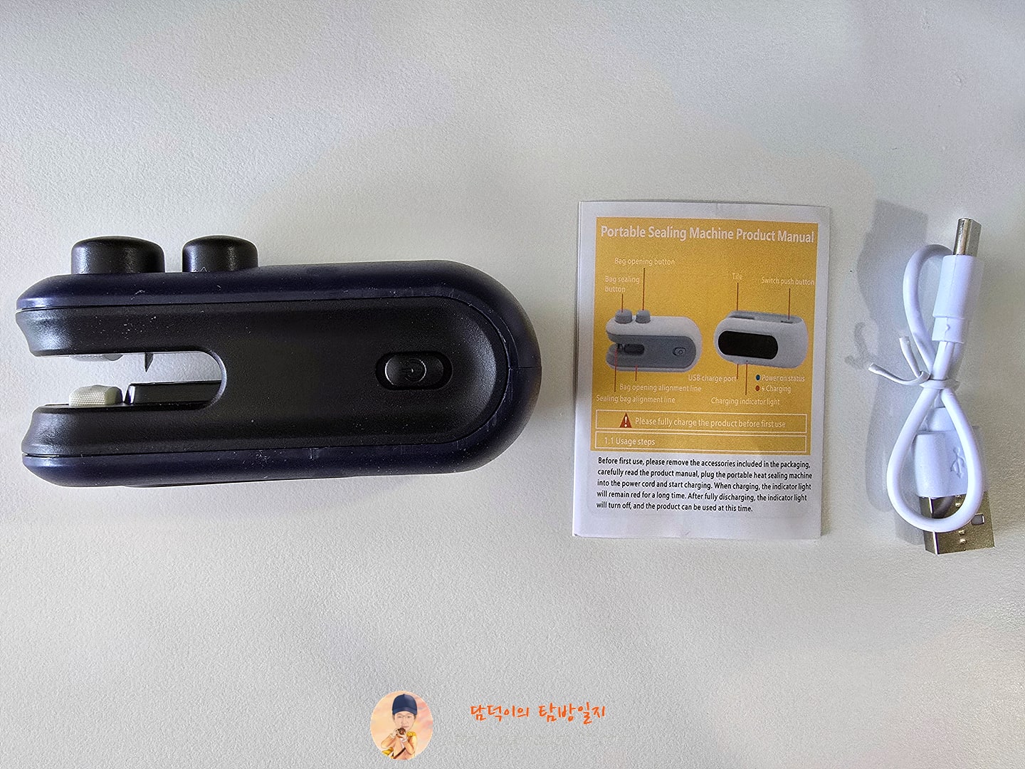 미니 히트 백 씰링 기계 패키지 실러 백, 플라스틱 식품 실러 클립 백, 휴대용 식품 포장 히트 실러