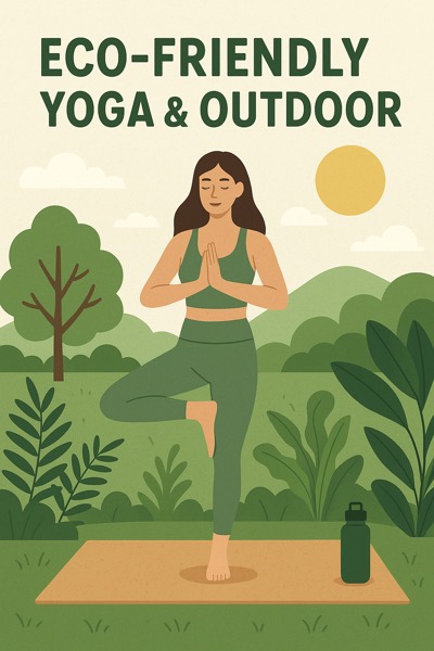 에코요가를 하는 사람의 모습