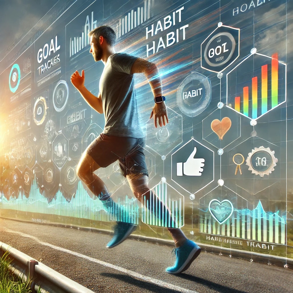 러닝 습관을 지속하는 심리학적 전략을 반영한 이미지 사진