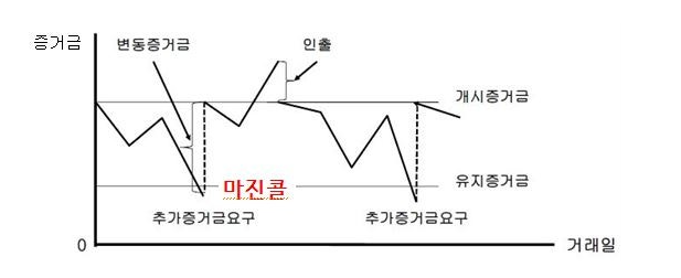 신용매수-반대매매-마진콜-원리-그래프