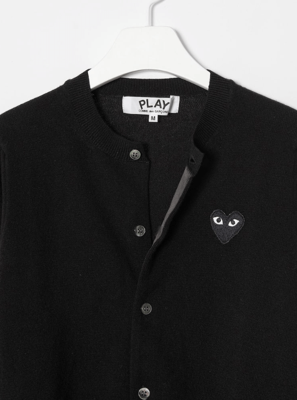 꼼데가르송 여성 인기 가디건 색상 및 사이즈