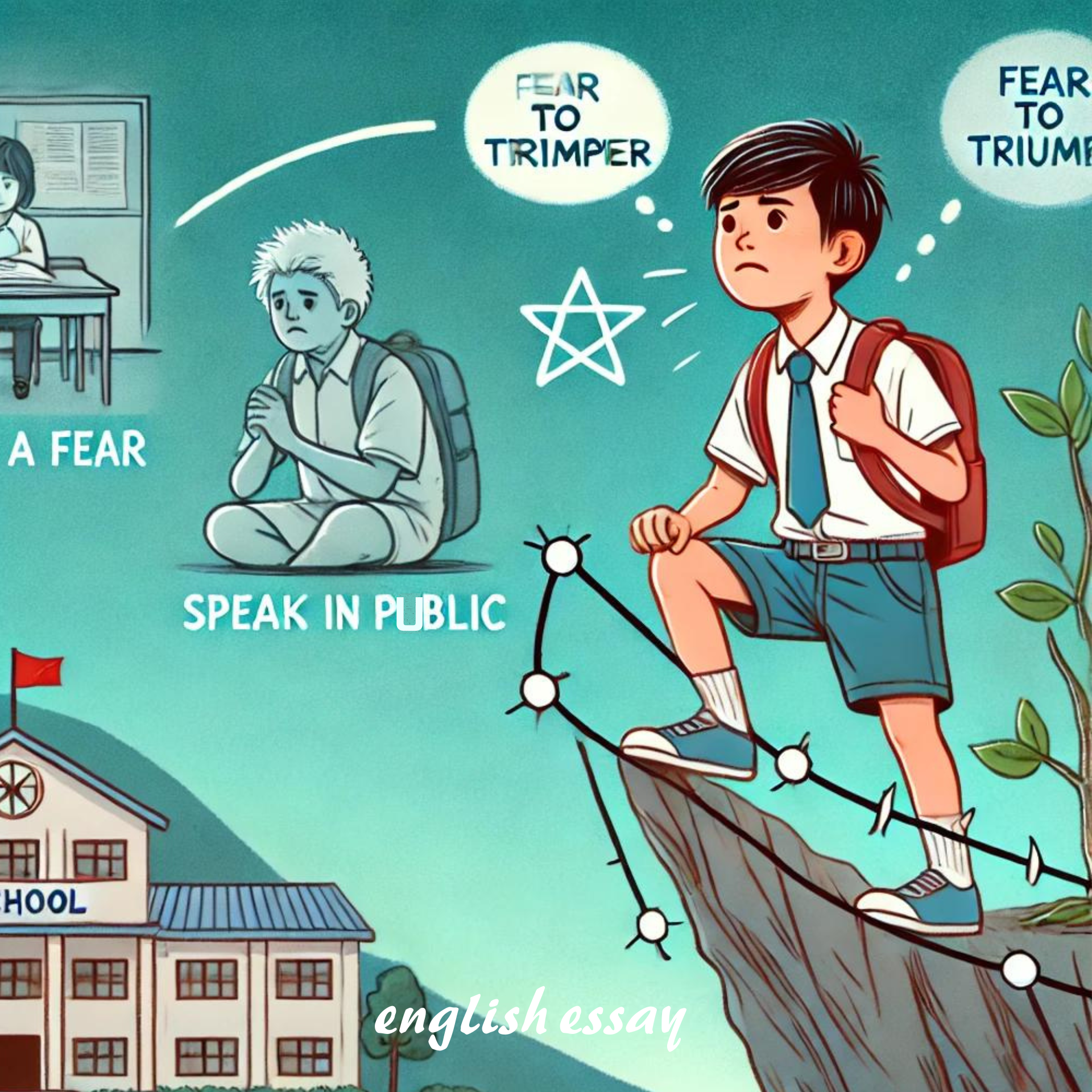Overcoming My Fear of Public Speaking (대중 앞에서 말하기 두려움을 극복하기)