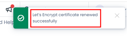 클라우드 웨이즈 인증서 갱신